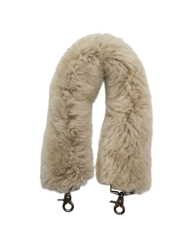 kywie Wool strap 60 cm Stone Fluffy