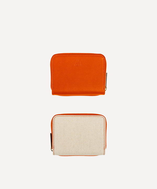 l uniform Nº153 : PETIT PORTEFEUILLE TOILE ET CUIR