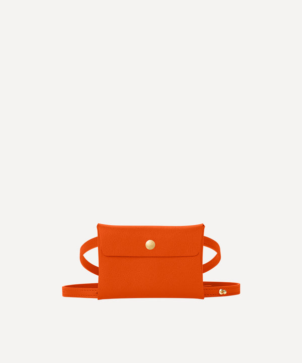 l uniform Nº181 : PETITE ENVELOPPE CUIR AVEC BANDOULIÈRE