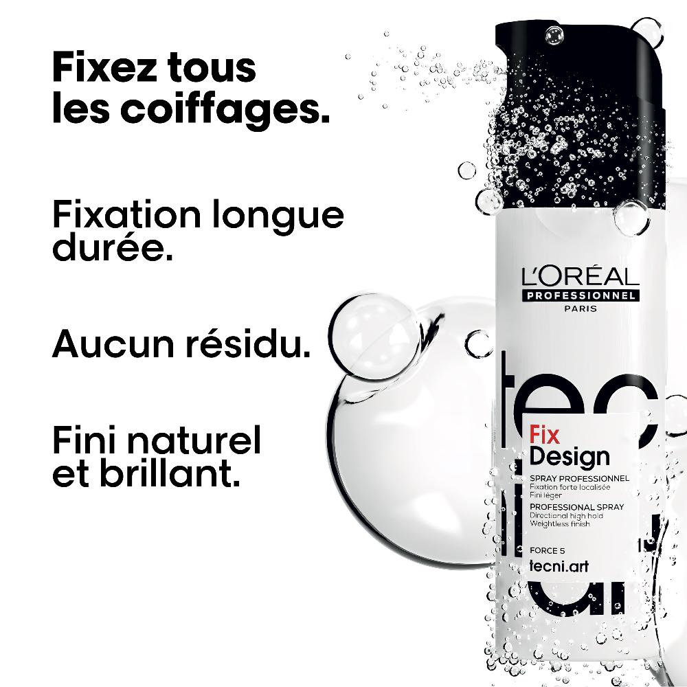 L´oréal Professionnel Fix Design - Spray Fixation & Finition 200 Ml - Tecni.art