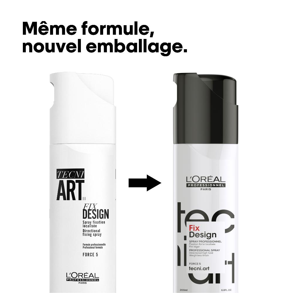 L´oréal Professionnel Fix Design - Spray Fixation & Finition 200 Ml - Tecni.art