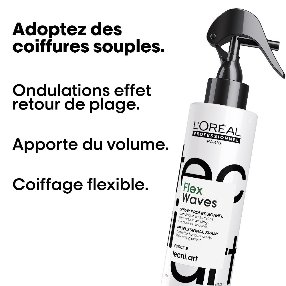 L´oréal Professionnel Flex Waves - Spray Ondulations Texturisées 190 Ml - Tecni.art