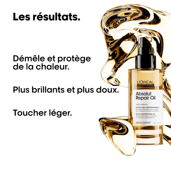 L´oréal Professionnel Huile 10-en-1 Sans Rinçage 90 Ml - ABSOLUT REPAIR
