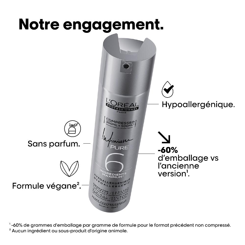 L´oréal Professionnel Infinium Pure - Souple 300 Ml - INFINIUM