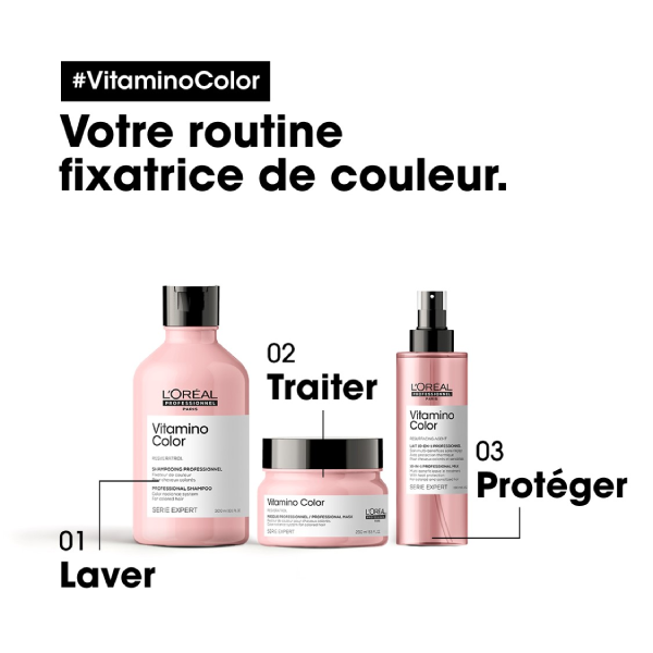 L´oréal Professionnel Masque Fixateur De Couleur 250 Ml - VITAMINO COLOR