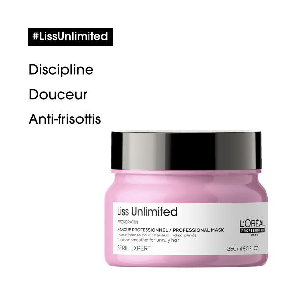 L´oréal Professionnel Masque Lisseur Intense 250 Ml - LISS UNLIMITED