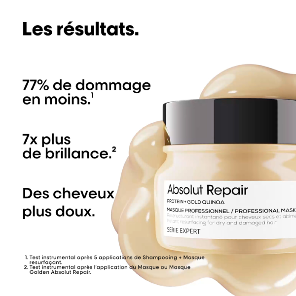 L´oréal Professionnel Masque Restructurant Instantané 250 Ml - ABSOLUT REPAIR