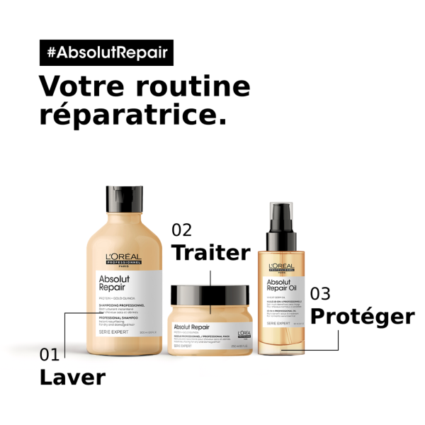 L´oréal Professionnel Masque Restructurant Instantané 250 Ml - ABSOLUT REPAIR