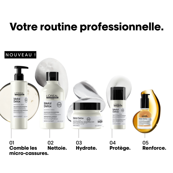 L´oréal Professionnel Pré-Shampoing Combleur & Anti-porosité 250 - Metal Detox