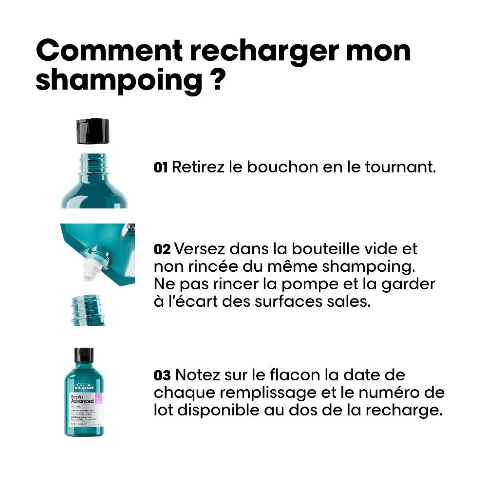 L´oréal Professionnel Recharge Shampoing Dermo-régulateur Anti-inconfort 500 Ml - Scalp Advanced