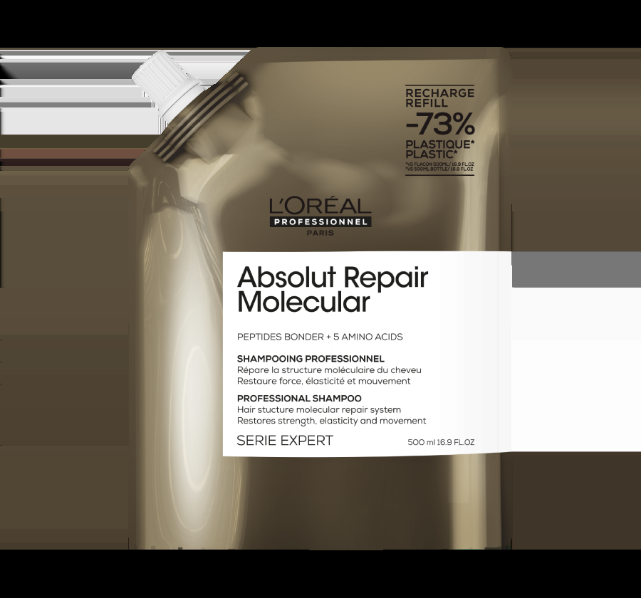 l´oréal professionnel Recharge Shampoing réparateur moléculaire 500 ml - Absolut Repair Molecular