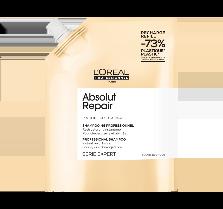 l´oréal professionnel Recharge Shampoing restructurant instantané 500 ml - ABSOLUT REPAIR