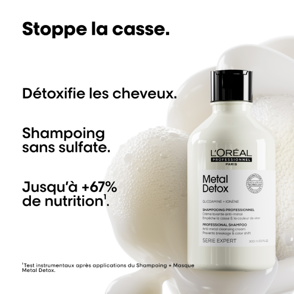 L´oréal Professionnel Shampoing Anti-métal 300 Ml - Metal Detox