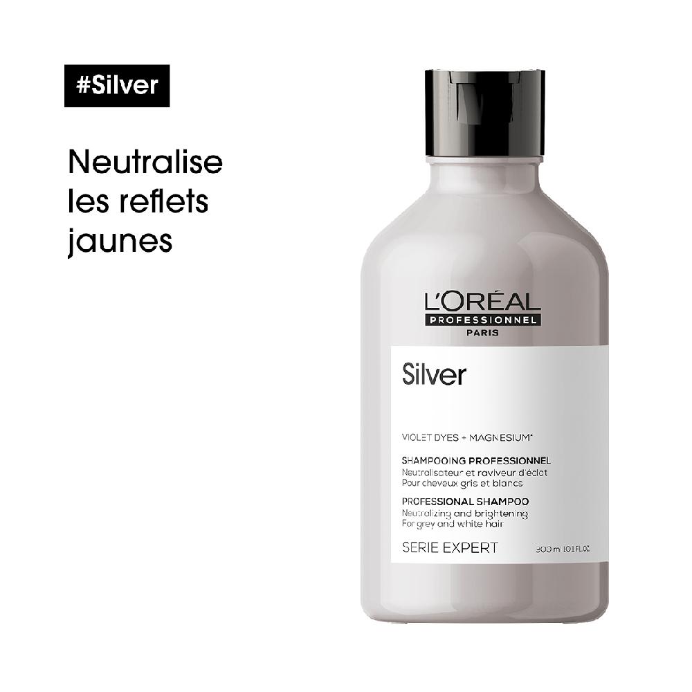 L´oréal Professionnel Shampoing Déjaunissant 300 Ml - SILVER