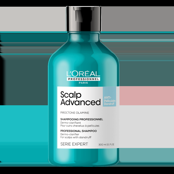 l´oréal professionnel Shampoing dermo-clarifiant Anti-pelliculaire 300 ml - Scalp Advanced
