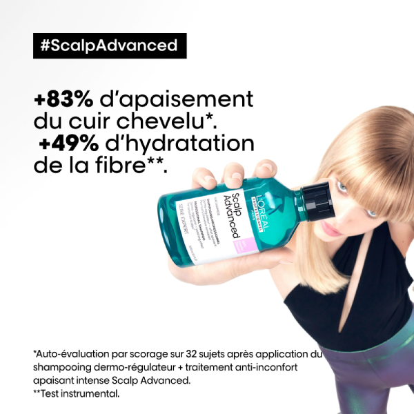 L´oréal Professionnel Shampoing Dermo-régulateur Anti-inconfort 300 Ml - Scalp Advanced