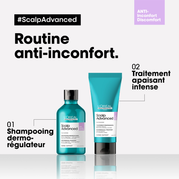 L´oréal Professionnel Shampoing Dermo-régulateur Anti-inconfort 300 Ml - Scalp Advanced