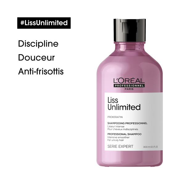 L´oréal Professionnel Shampoing Lisseur Intense 300 Ml - LISS UNLIMITED