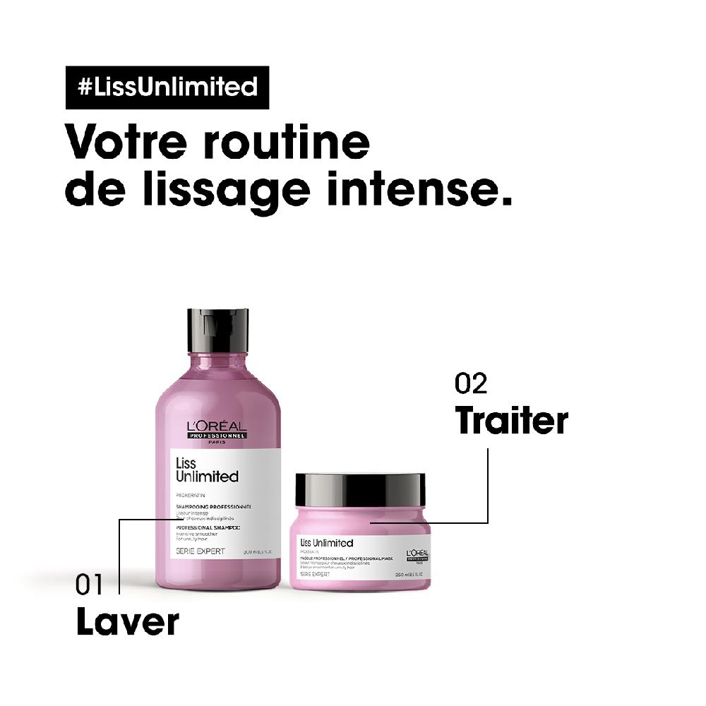 L´oréal Professionnel Shampoing Lisseur Intense 300 Ml - LISS UNLIMITED