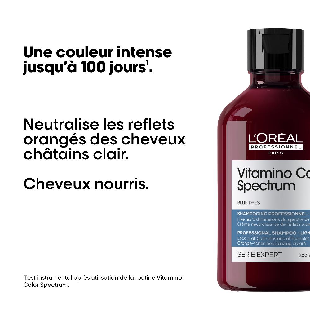 L´oréal Professionnel Shampoing Neutralisant Bleu 300 Ml - Vitamino Color Spectrum