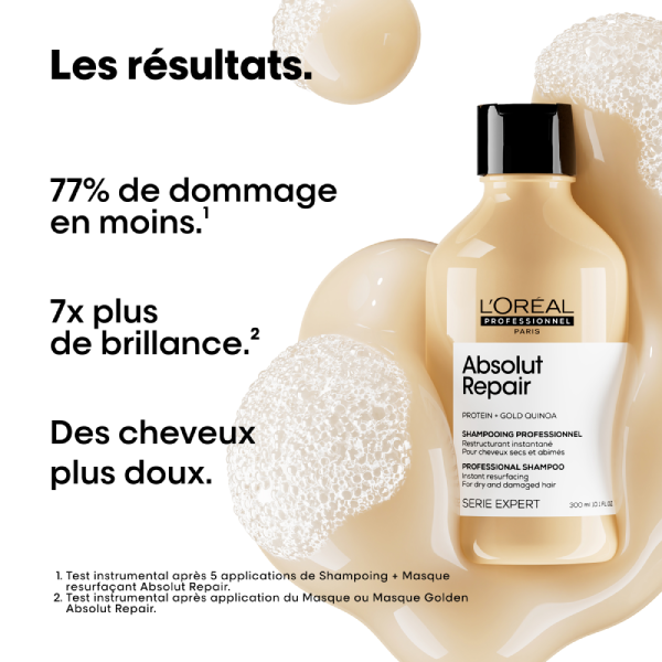 L´oréal Professionnel Shampoing Restructurant Instantané 300 Ml - ABSOLUT REPAIR