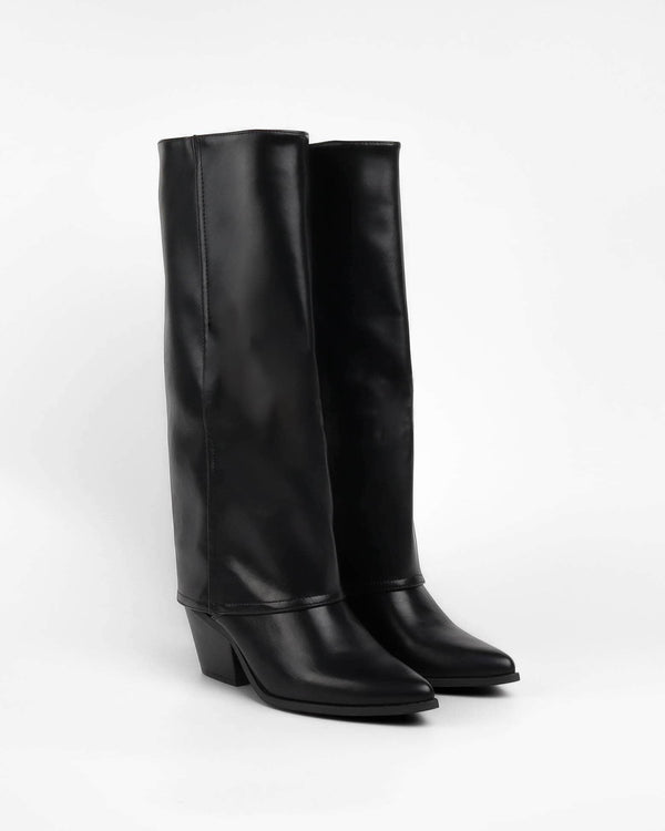 La Bottine Souriante Bottes Hautes à Talon Carré Maria