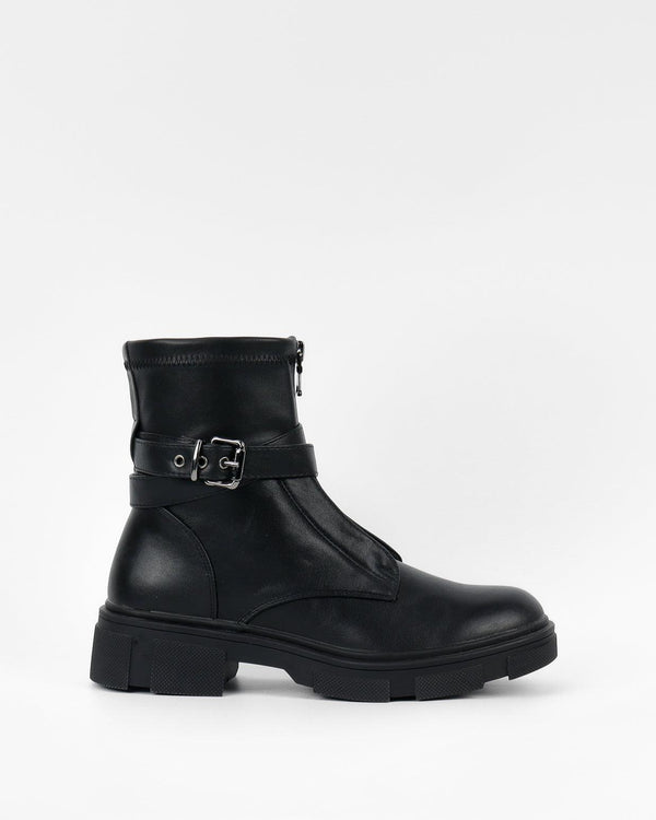 la bottine souriante Bottines à zip Elena