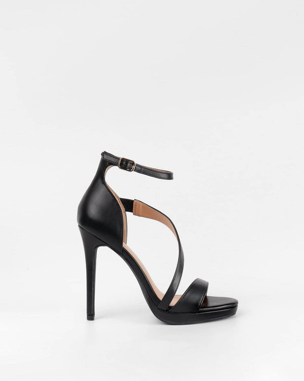 la bottine souriante Sandales à talon et bride Diane