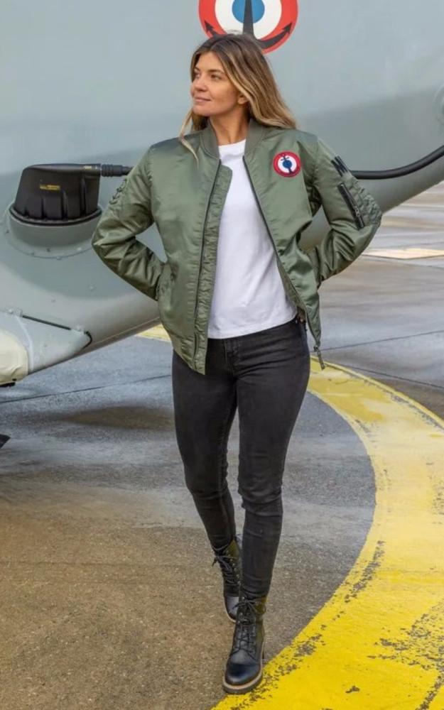 La Canadienne Blouson Aéronautique Navale Spirit Mixte Kaki