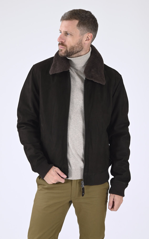 La Canadienne Blouson Pilote Cuir L'Original Marron