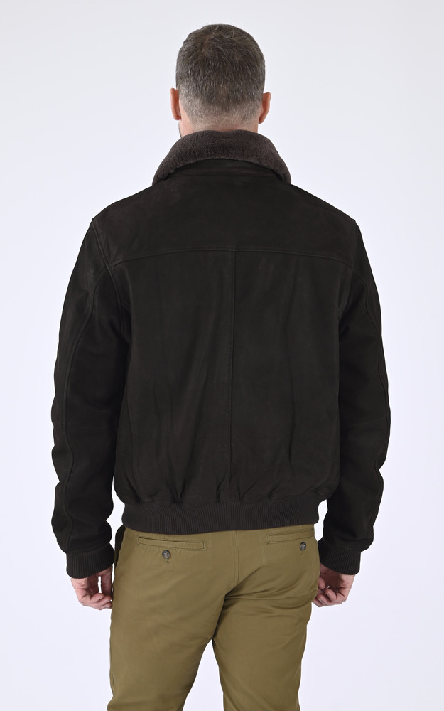 La Canadienne Blouson Pilote Cuir L'Original Marron