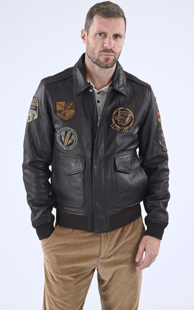 La Canadienne Blouson Pilote LC Flight WX 23 Marron