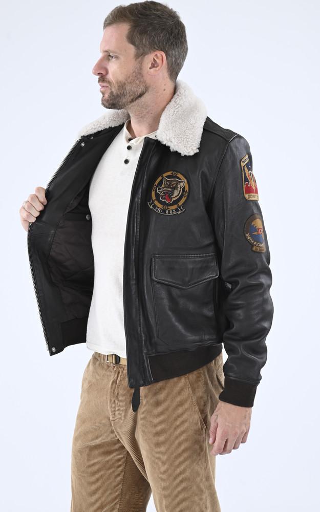 La Canadienne Blouson Pilote LC Flight WX 23 Marron