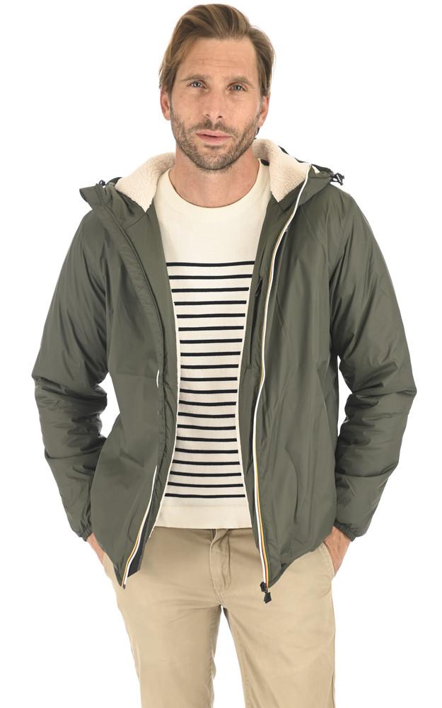 la canadienne Claude 3.0 Orsetto fourré polaire mixte kaki