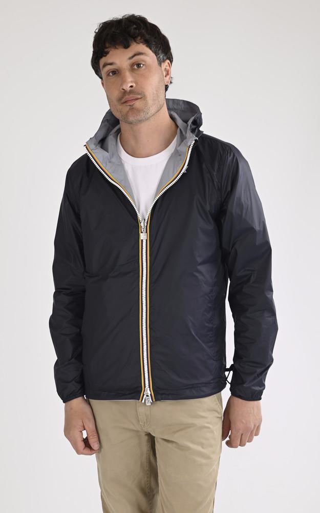 la canadienne Coupe-vent Jack eco plus double marine / gris