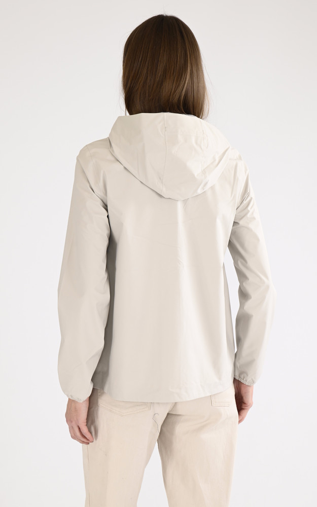 La Canadienne Coupe-vent Marguerite Stretch Dot Bleu Beige