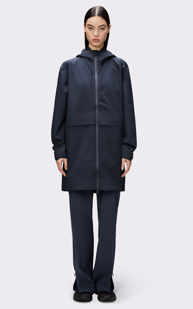 La Canadienne Coupe-vent Mixte 12420 Suva Hard Shell Long Bleu