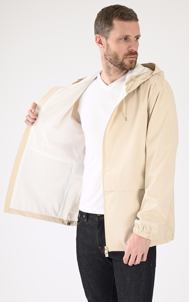 La Canadienne Coupe-vent Mixte 12420 SUVA HARDSHELL POCKET Beige