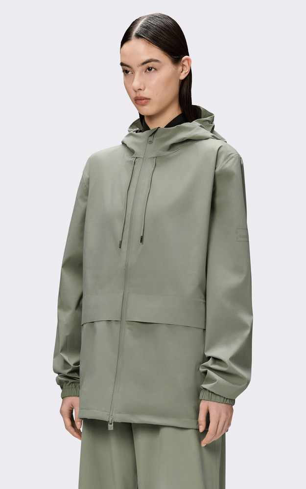 La Canadienne Coupe-vent Mixte 12420 SUVA HARDSHELL POCKET Kaki