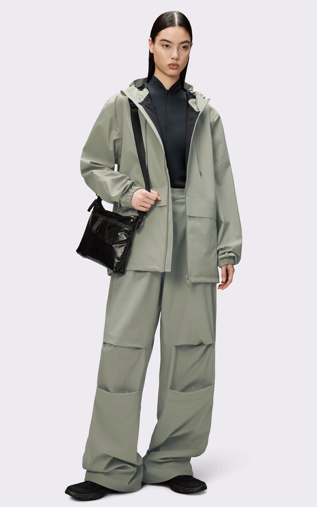 La Canadienne Coupe-vent Mixte 12420 SUVA HARDSHELL POCKET Kaki