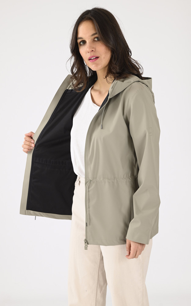 La Canadienne Coupe-vent Mixte SUVA HARDSHELL STRING Kaki