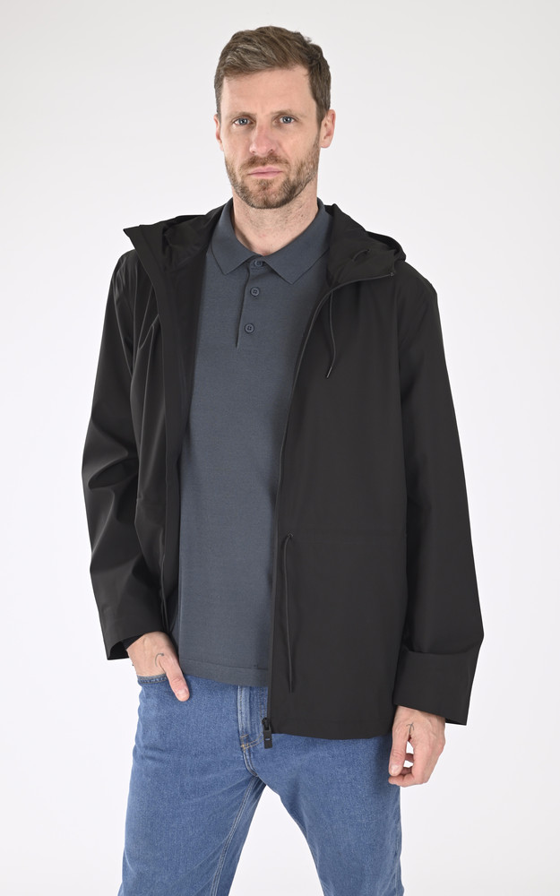 la canadienne Coupe-vent mixte SUVA HARDSHELL STRING noir