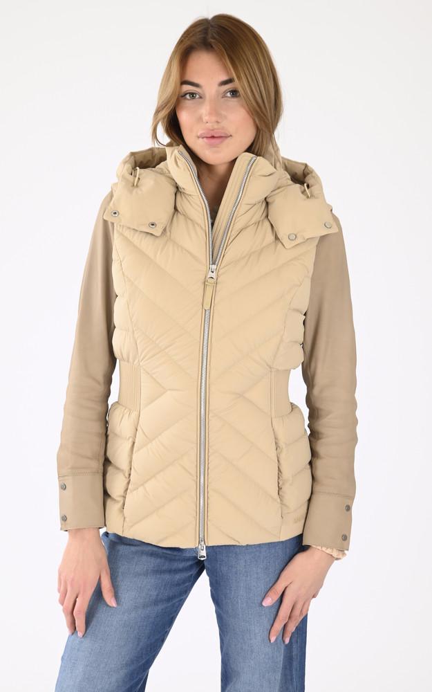 La Canadienne Doudoune Sans Manches Cintrée HOSHI Beige