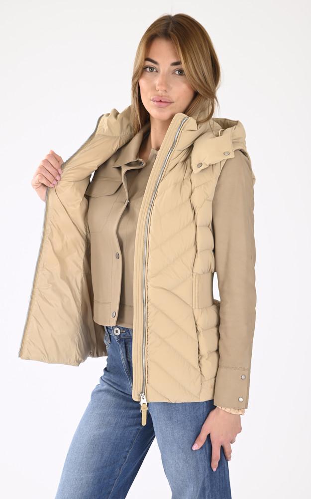 La Canadienne Doudoune Sans Manches Cintrée HOSHI Beige