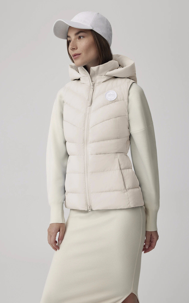 la canadienne Doudoune sans manches Clair Vest écru