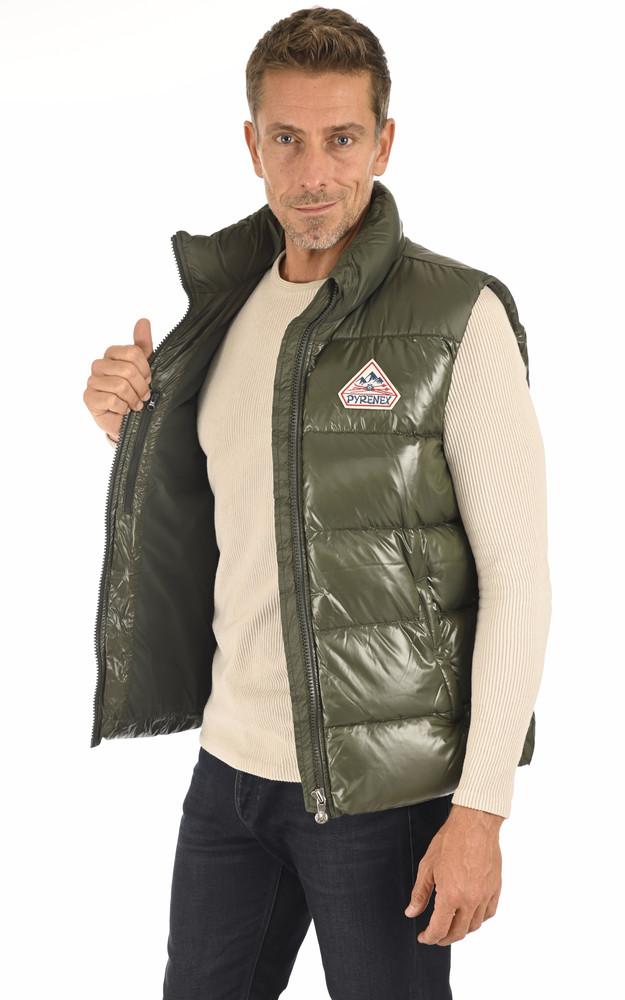 La Canadienne Doudoune Sans Manches John Mixte Kaki