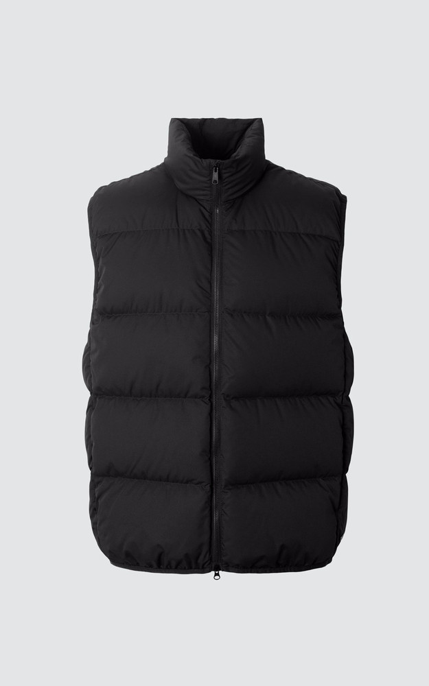 La Canadienne Doudoune Sans Manches SCRIPT Mixte Noire