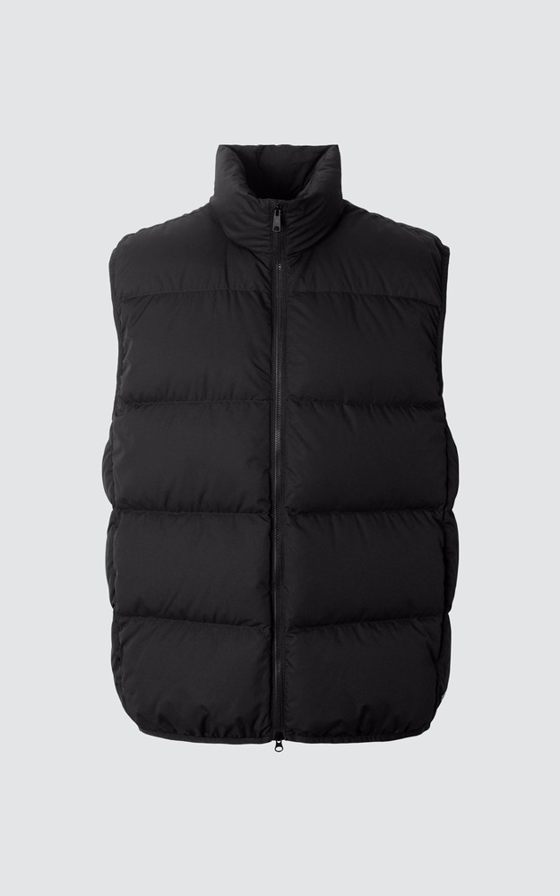 La Canadienne Doudoune Sans Manches SCRIPT Mixte Noire