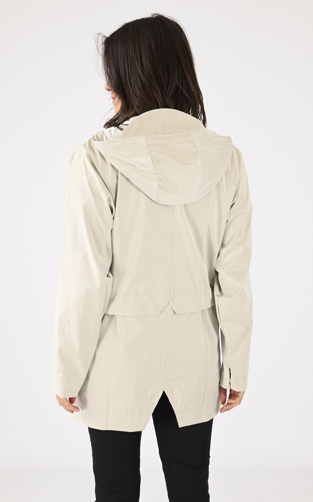 La Canadienne Imperméable Bold Long Jacket 12110 Gris Clair