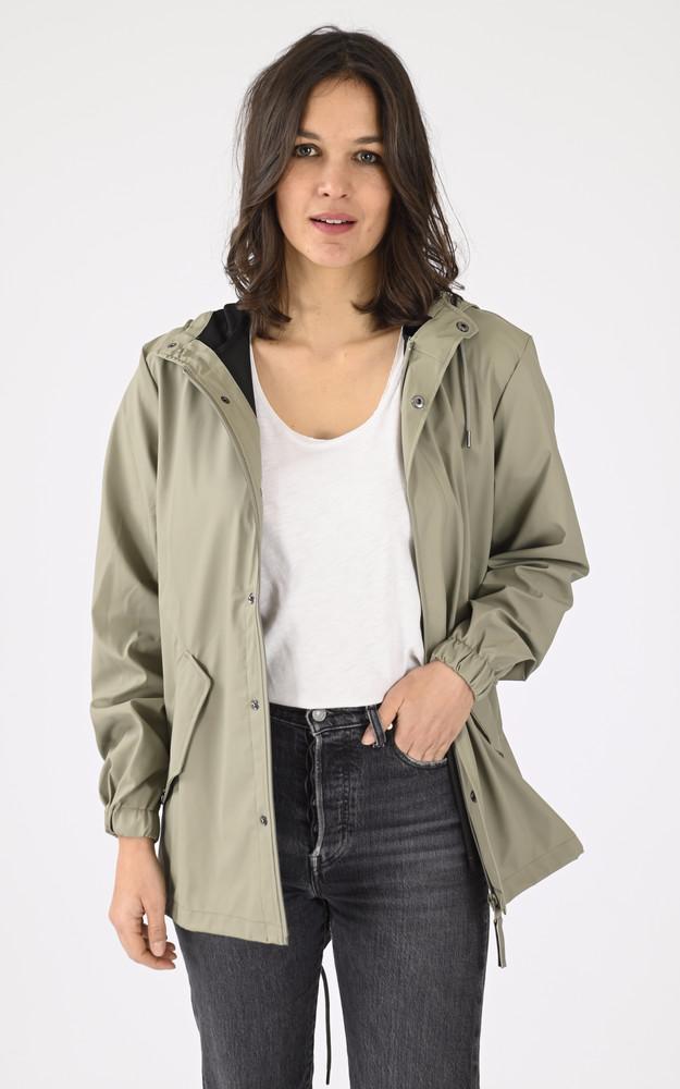 La Canadienne Imperméable Court Fishtail 18010 Mixte Taupe